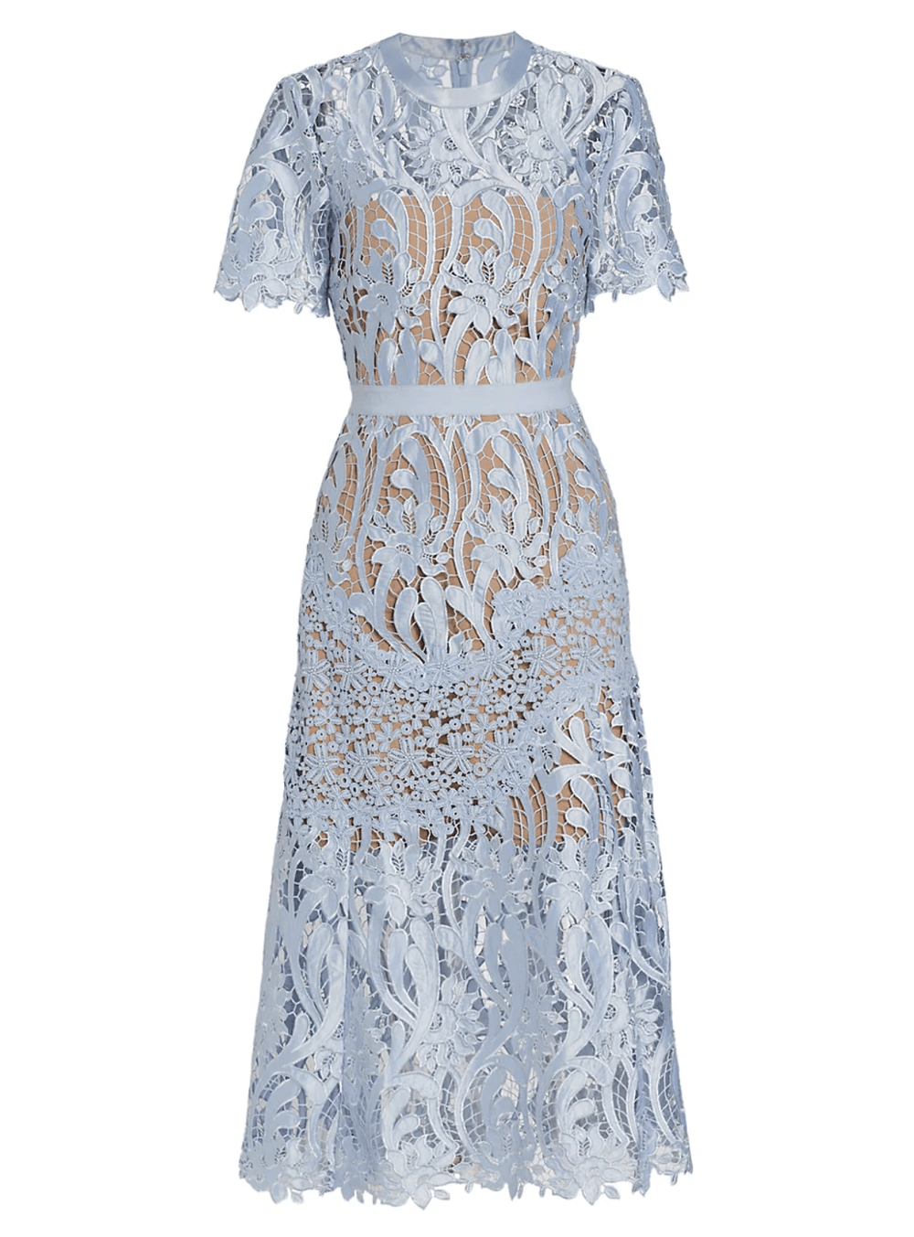 Self-Portrait Prairie Lace Midi-Dress — UFO No More